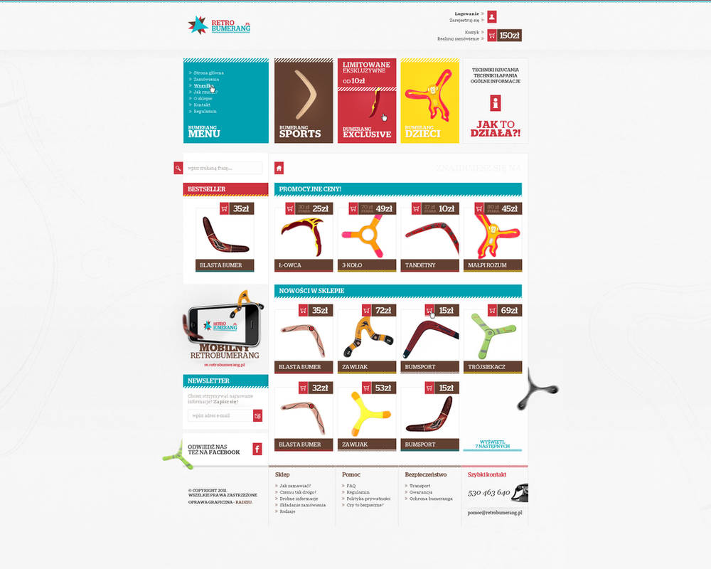 RETRO BUMERANG - FOR SALE by RadziuPL