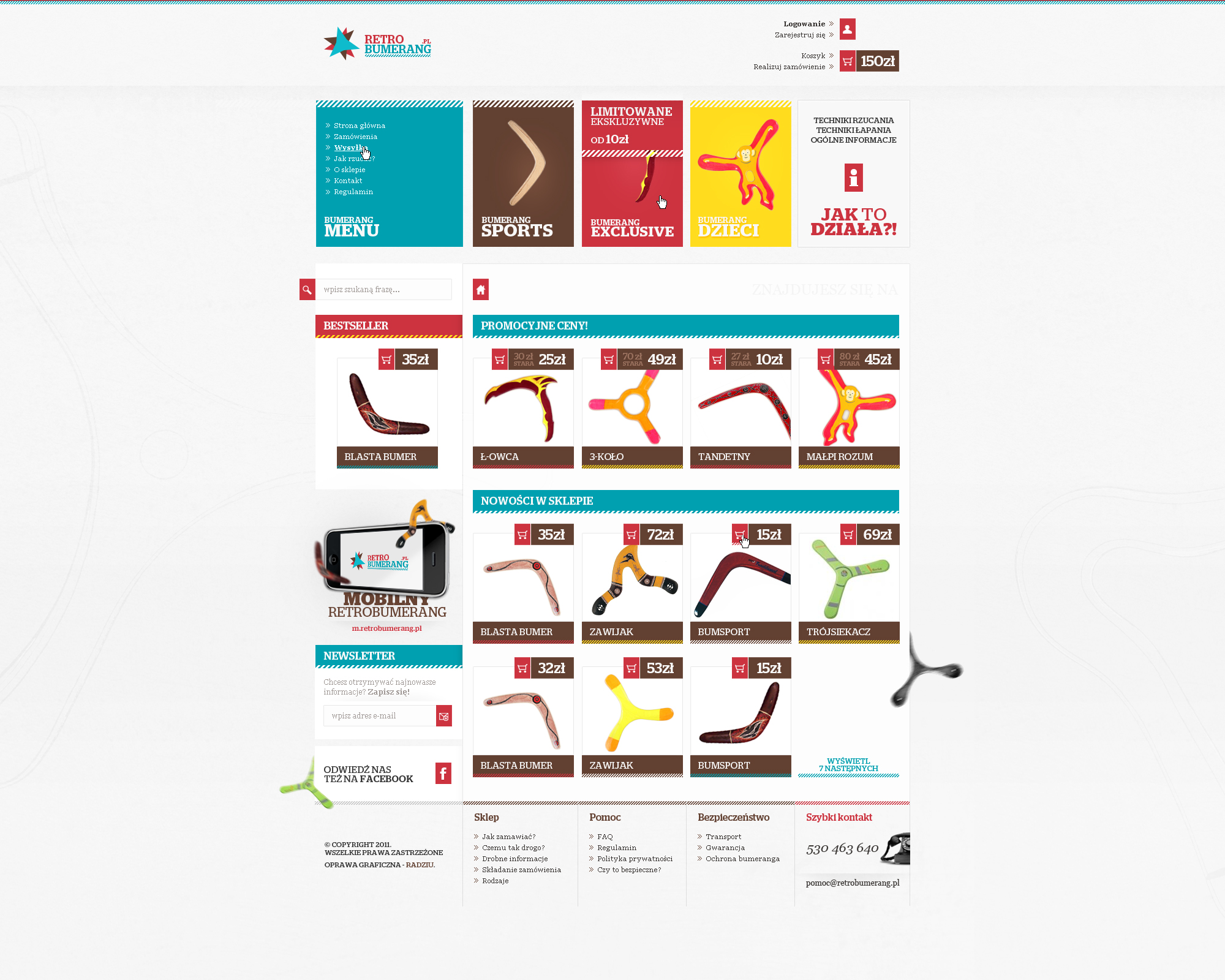 RETRO BUMERANG - FOR SALE by RadziuPL