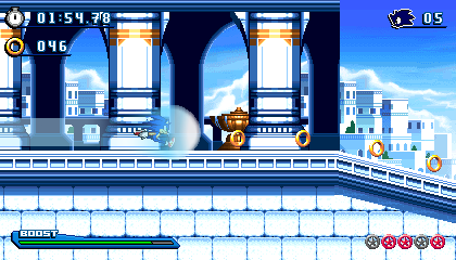 FAKE Sonic Fan Game Screenshot (Water Palace)