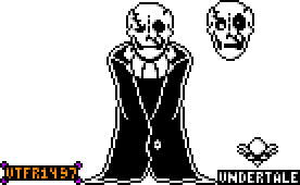 Gaster Utpr Undertale - Gaster sprite by UTFR1497 on DeviantArt