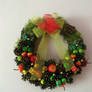 Christmas wreath with a fruit accent, Christmas Do