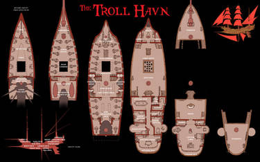 Troll Havn deckplans