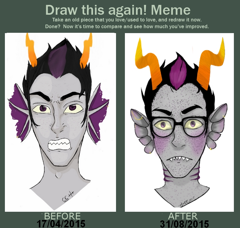 Draw this again meme !