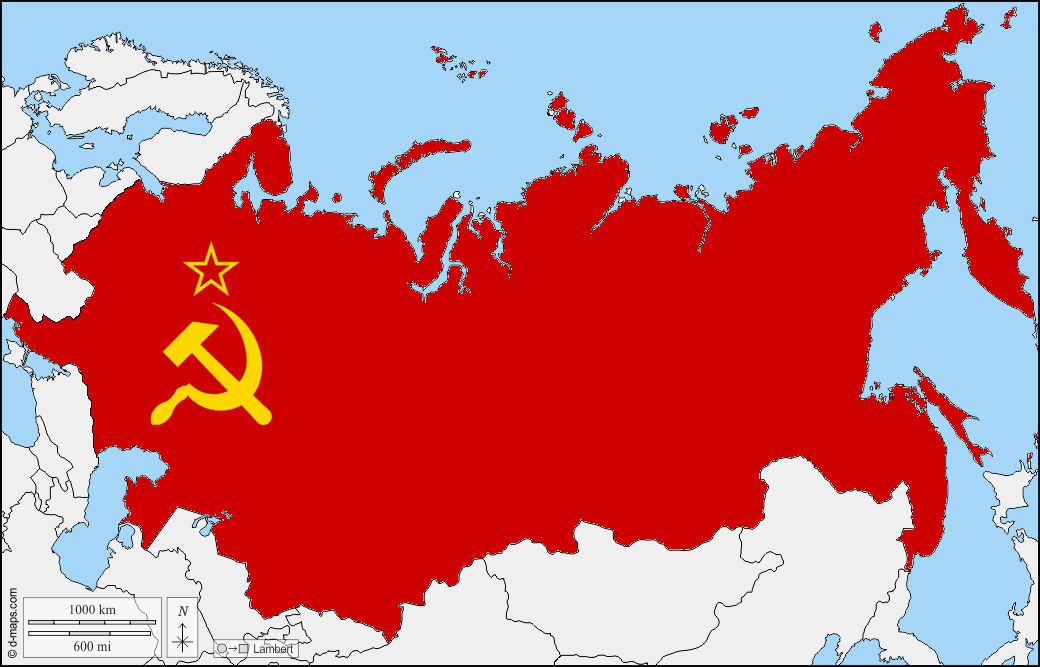 Ussr Map Modern TNO Fanon: Soviet Union Map by KouseiFan on DeviantArt