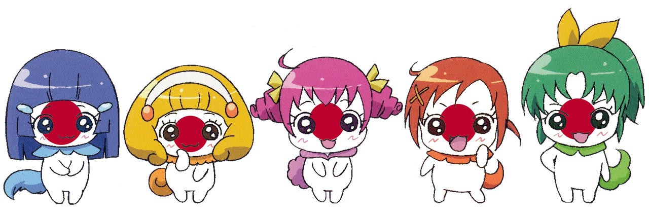Smile Pretty Cure Fairies (Modern TNO Version) by KouseiFan on DeviantArt
