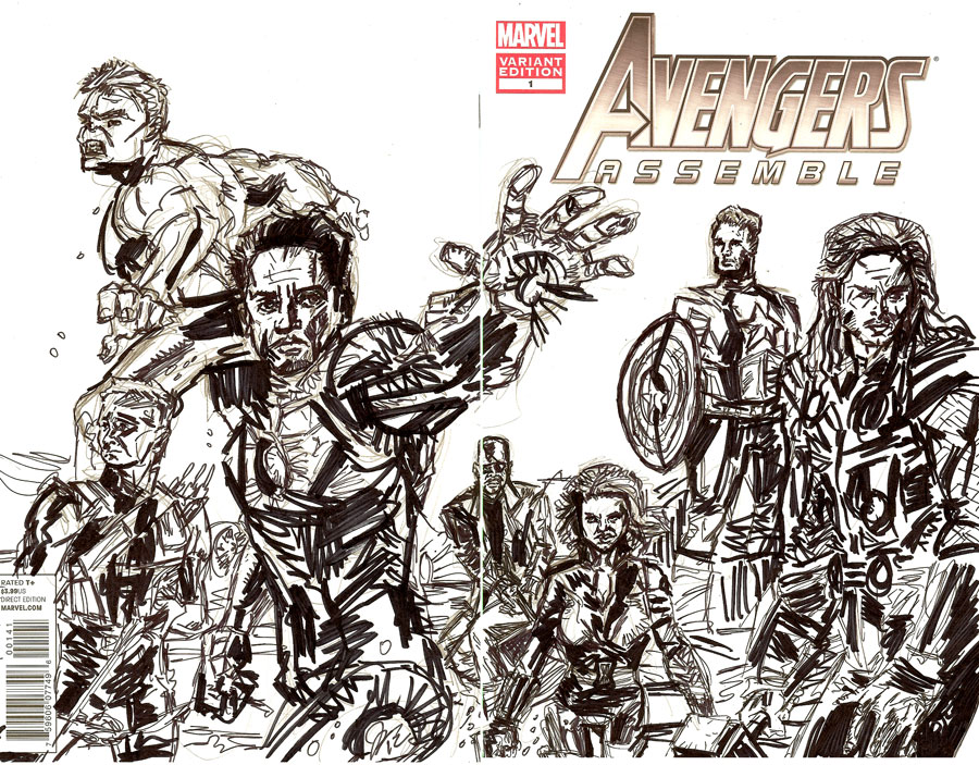 Avengers Assemble 1 Cover IV