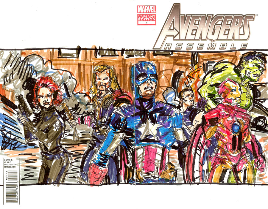 Avengers Assemble Cover VI