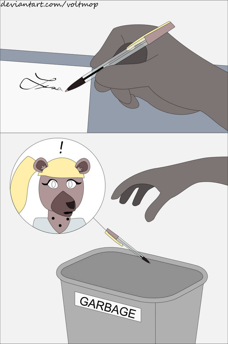 Intern Trashed (Inanimate TF) by voltmop on DeviantArt