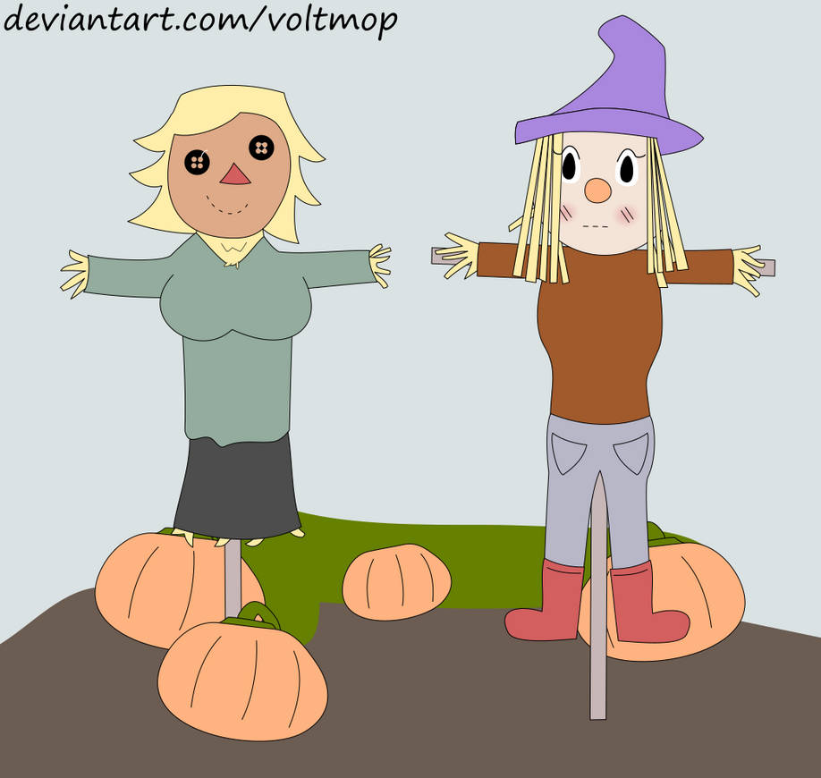 Scarecrow September (Inanimate TF) by voltmop on DeviantArt