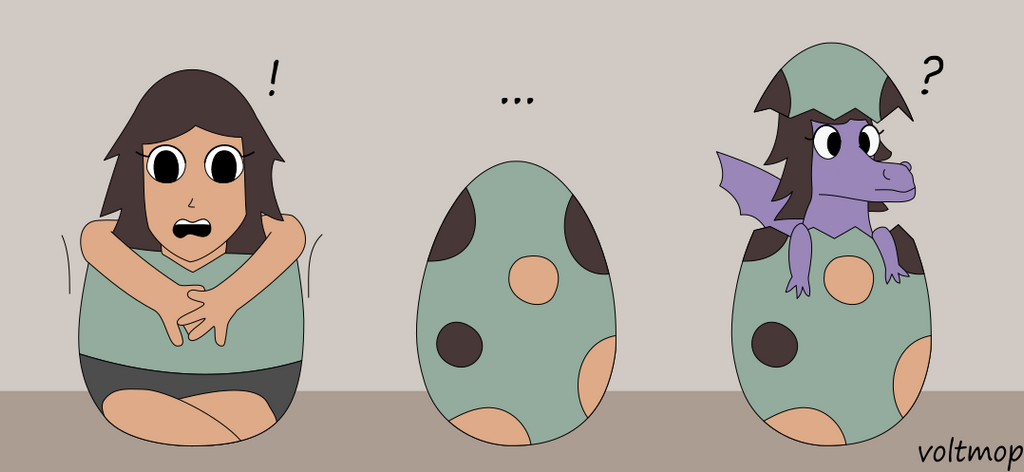 Rebirth (Inanimate TF, Dragon TF, AR) by voltmop on DeviantArt