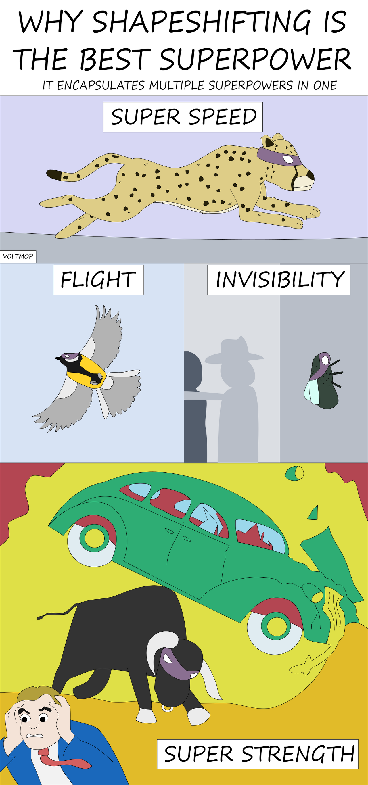 Shapeshifting Graphics Why Shapeshifting is the Best Superpower by voltmop on DeviantArt