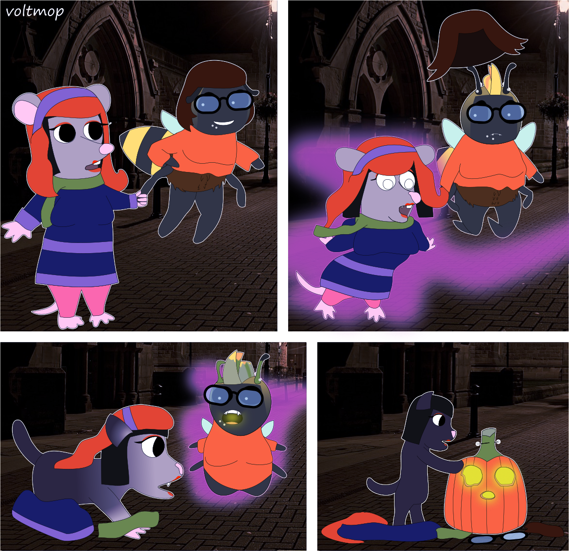 Halloween TF (Animal + Inanimate TF) by voltmop on DeviantArt