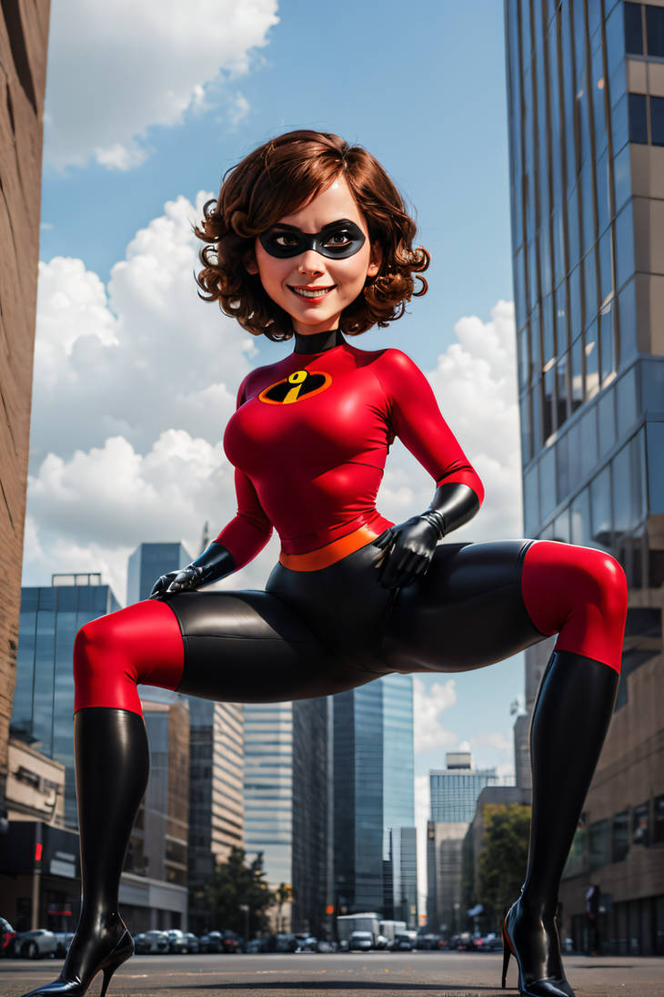 Helen Parr after city action by Mafiapau on DeviantArt