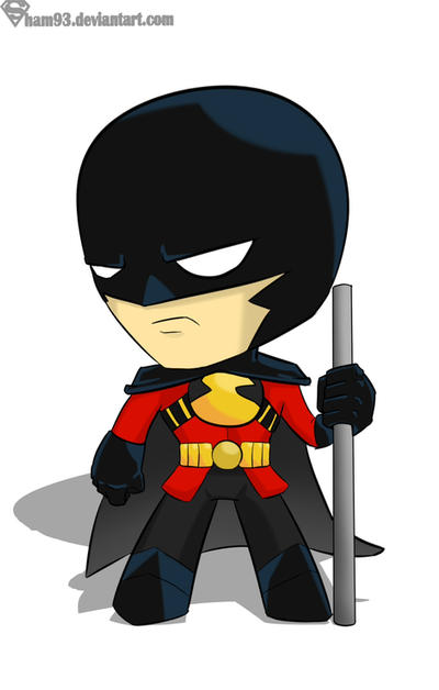 Red Robin chibi by shamserg on DeviantArt