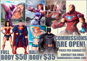 COMMISSIONS OPEN!