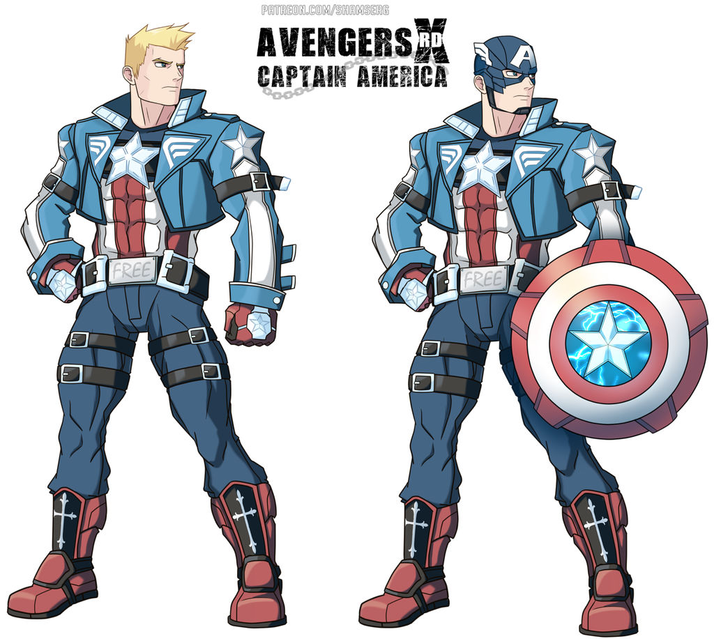 Avengers Xrd - Captain America