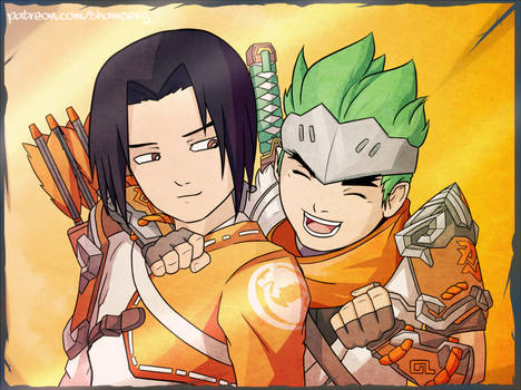 Hanzo and Genji