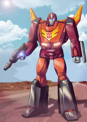 Rodimus Prime commission