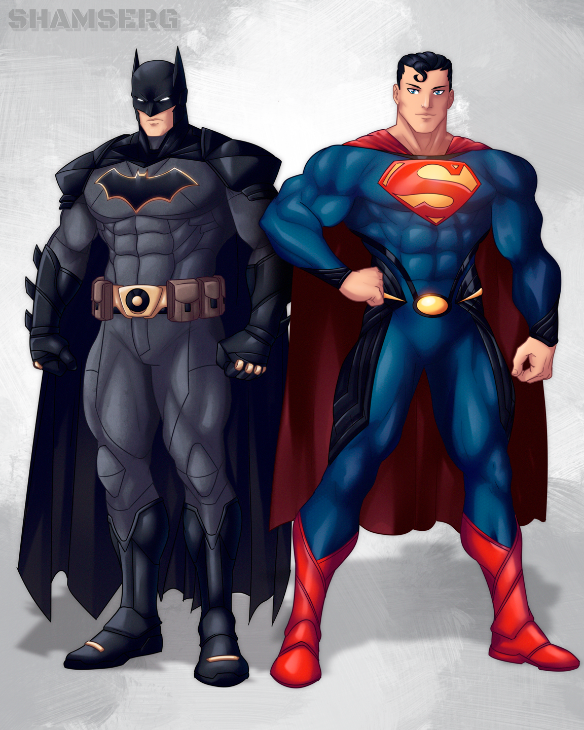 Batman/Superman: World's Finest by shamserg on DeviantArt Batman/Superman: World's Finest by shamserg on DeviantArt