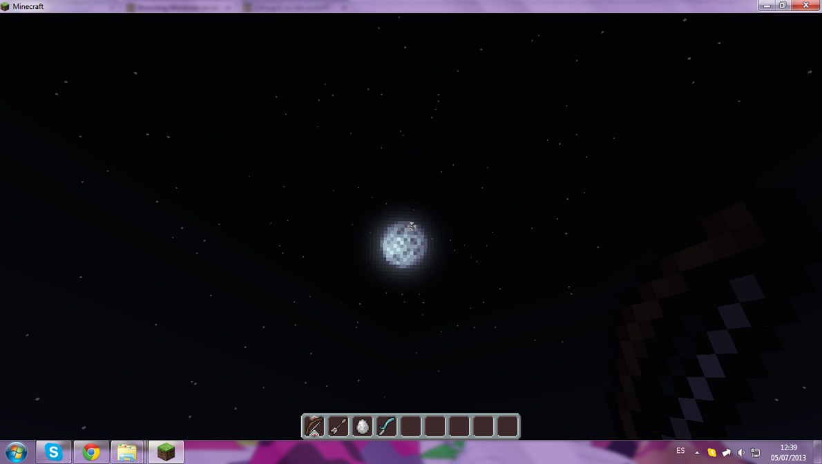 Minecraft moon :3 by Juudal on DeviantArt