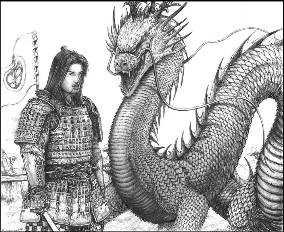 YOSEI Japanese Volcano Dragon by ChuckWalton