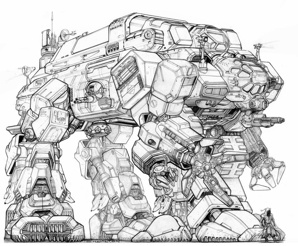 RIFTS NG EX-9 Behemoth Super-Explorer by ChuckWalton on DeviantArt