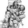 NG XF103 Firefighter Power Armor