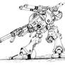 Robotech ZBR 01 Mk II Infantry Battlepod