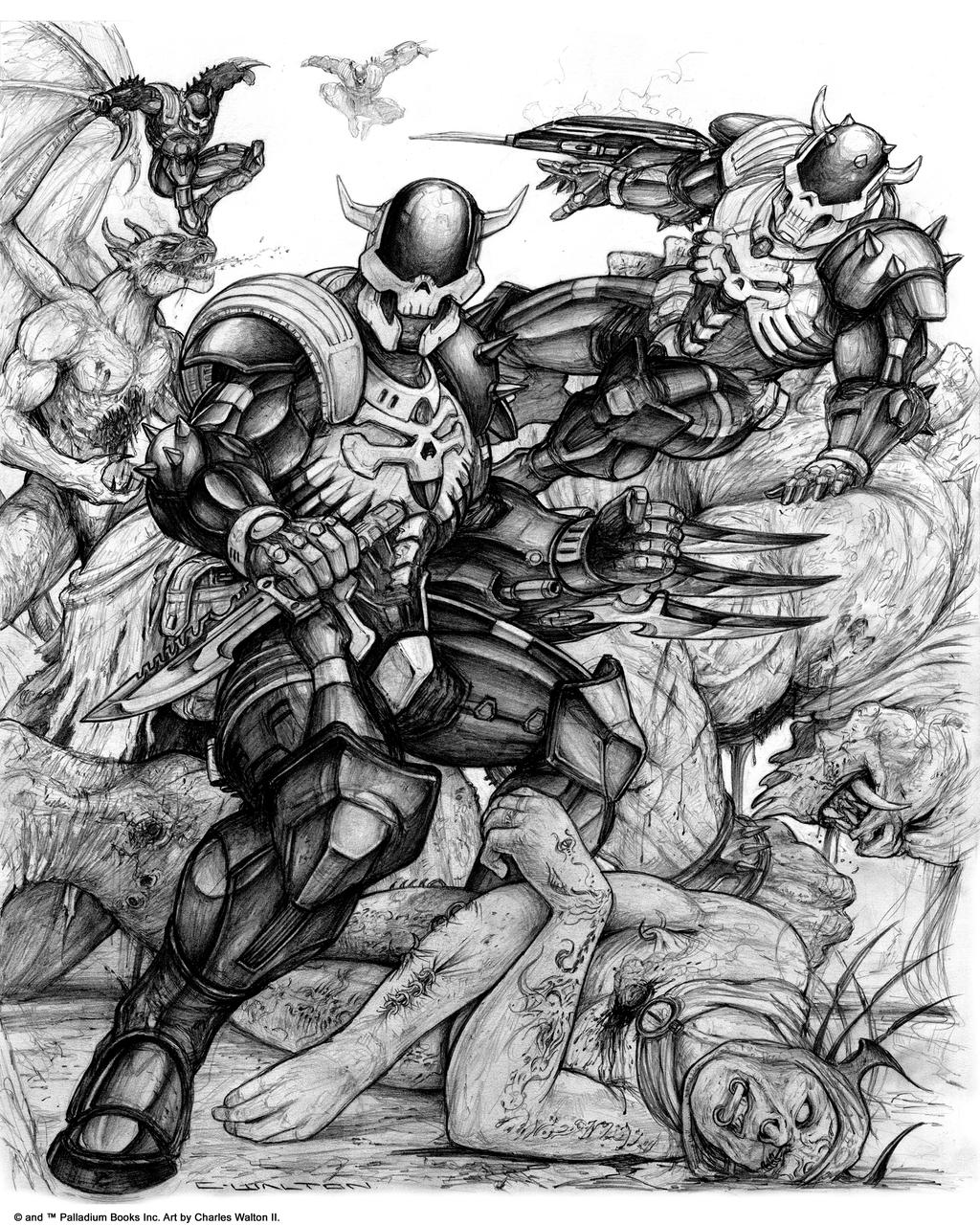 Cs Grunt Rifts RIFTS CS Juicers by ChuckWalton on DeviantArt