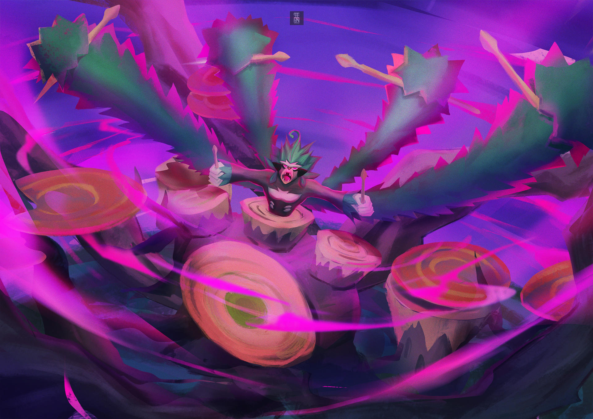 Gmax Rilaboom Rilaboom (G-Max) by DustyDigitalArt on DeviantArt