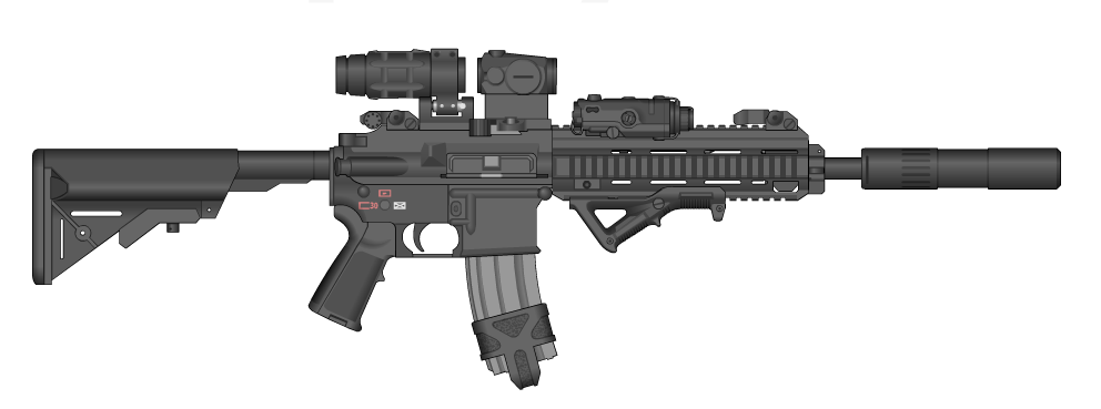 HK416 attachment pack - AKI Mods Workshop