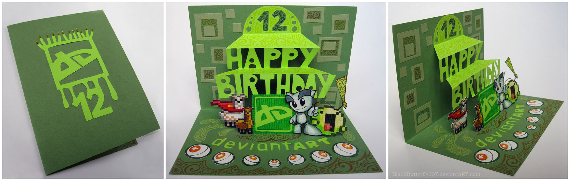 dA 12th B-Day card