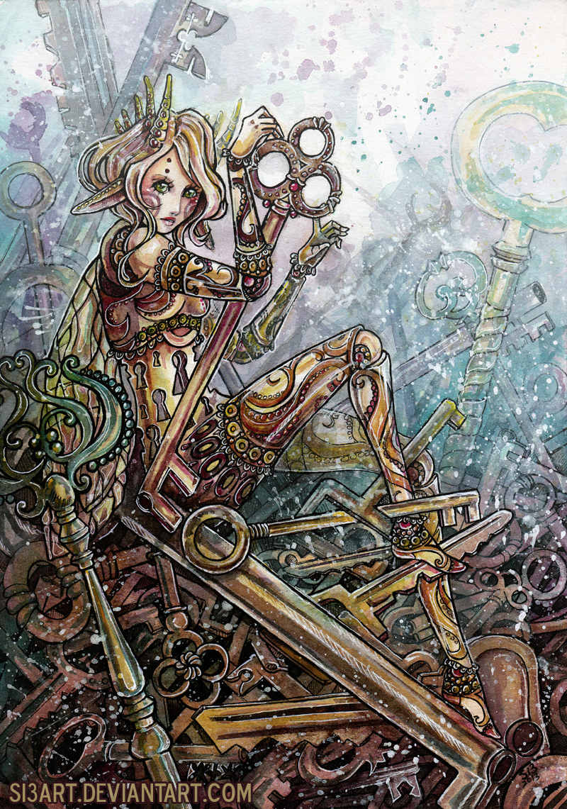 KeyKeeper+ PAINTING VID! by Si3art
