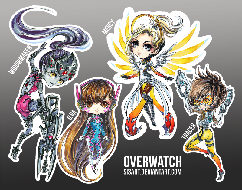 Chibi Overwatch