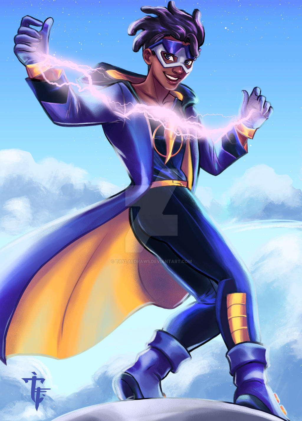 Static Shock! by Taylaedraws on DeviantArt