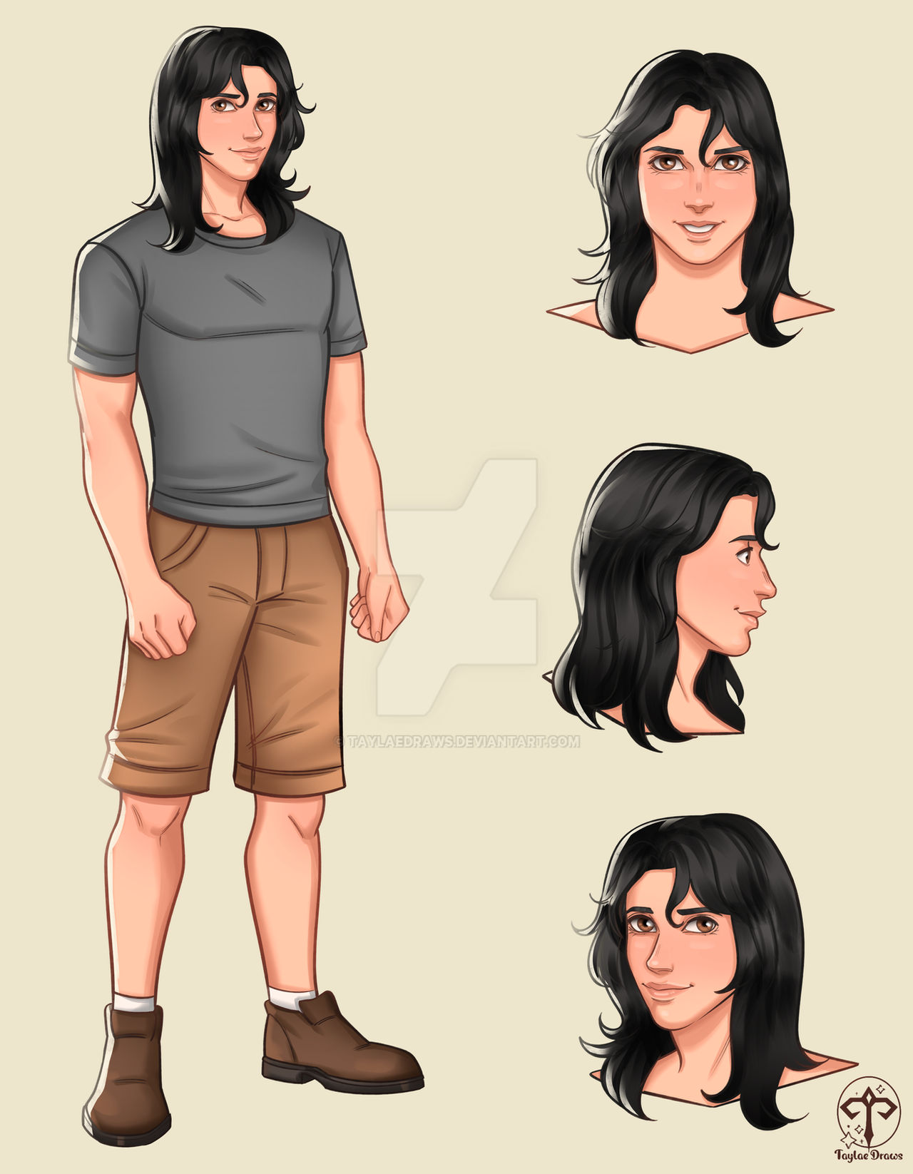 Figure Reference Deviantart Commission-reference sheet by Taylaedraws on DeviantArt