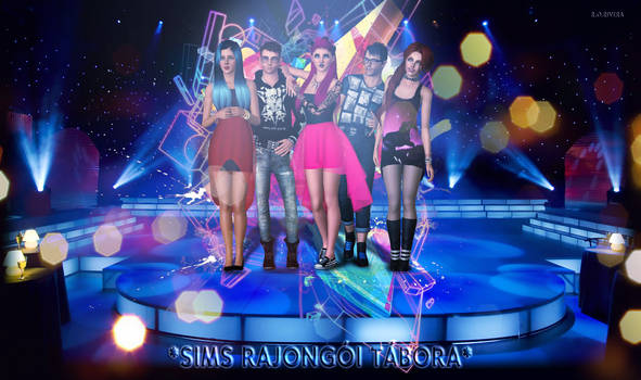 The First Cover I made for Sims Rajongoi Group