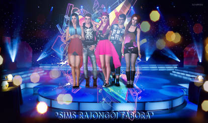 The First Cover I made for Sims Rajongoi Group