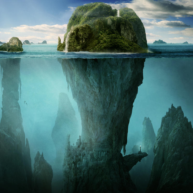 The Sunken Village by ChristianGerth