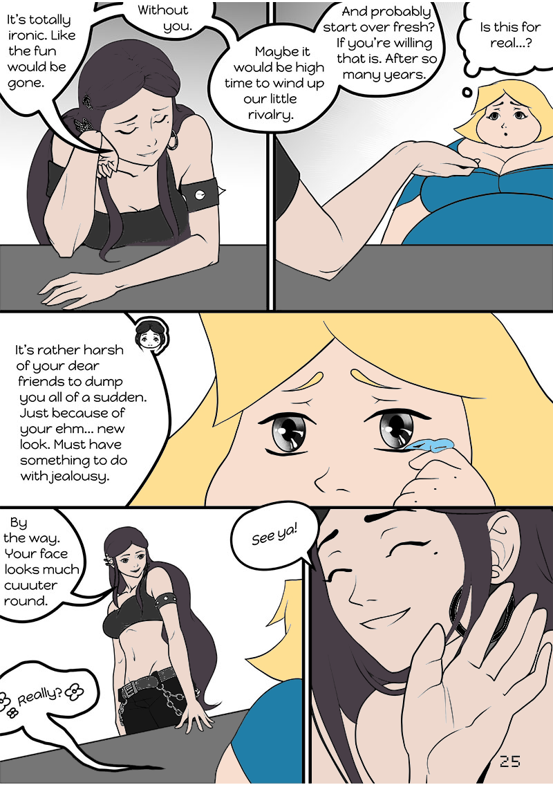 Azumaonfire's Clover Comic Page 25 (Colored by me)