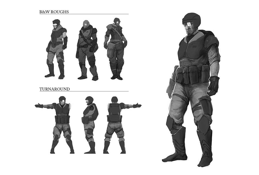 Support-class Character Design by noahbradley on DeviantArt