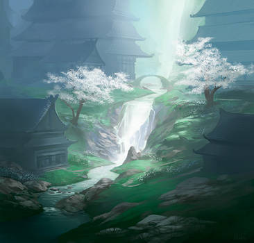 Kyuden Otomo by noahbradley