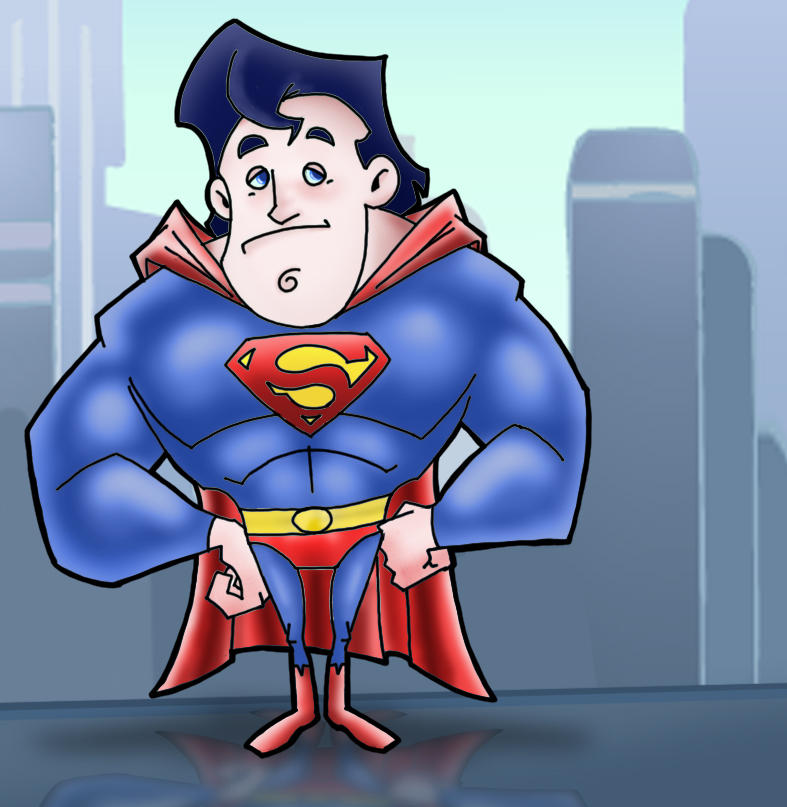 superman cartoon by MenteCreativa on DeviantArt
