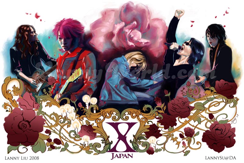 X Japan By Lannysu On Deviantart