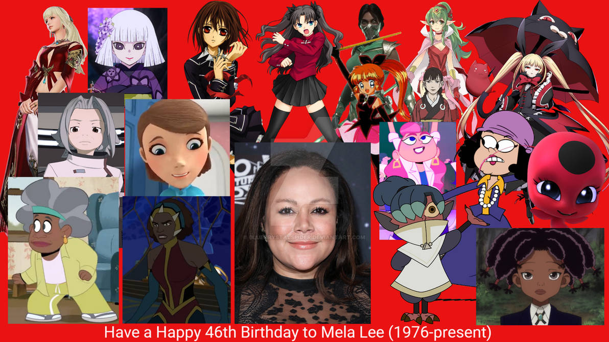 Have a Happy 46th Birthday to Mela Lee by BlueCrystalSpider on DeviantArt