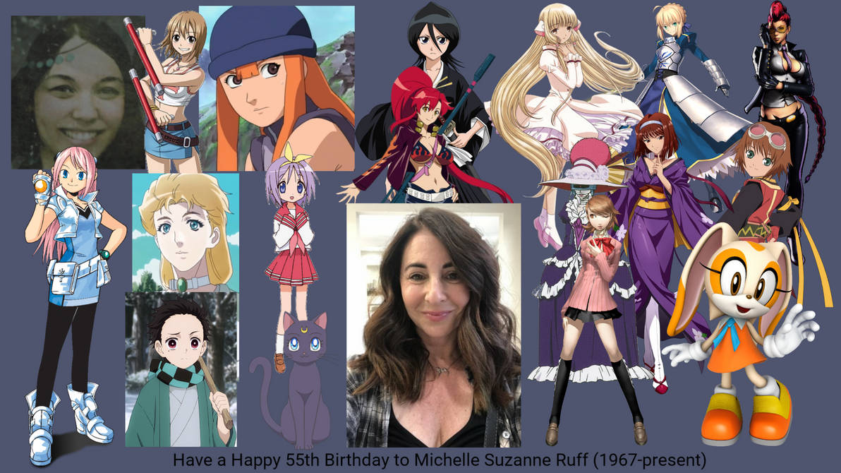 Have a Happy 55th Birthday to Michelle S. Ruff by BlueCrystalSpider on ...