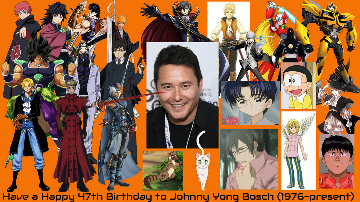 Have a Happy 47th Birthday to Johnny Yong Bosch by BlueCrystalSpider on(04)