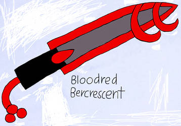 Bloodred Bercrescent by BlueCrystalSpider