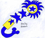 Blazing Blueburn by BlueCrystalSpider