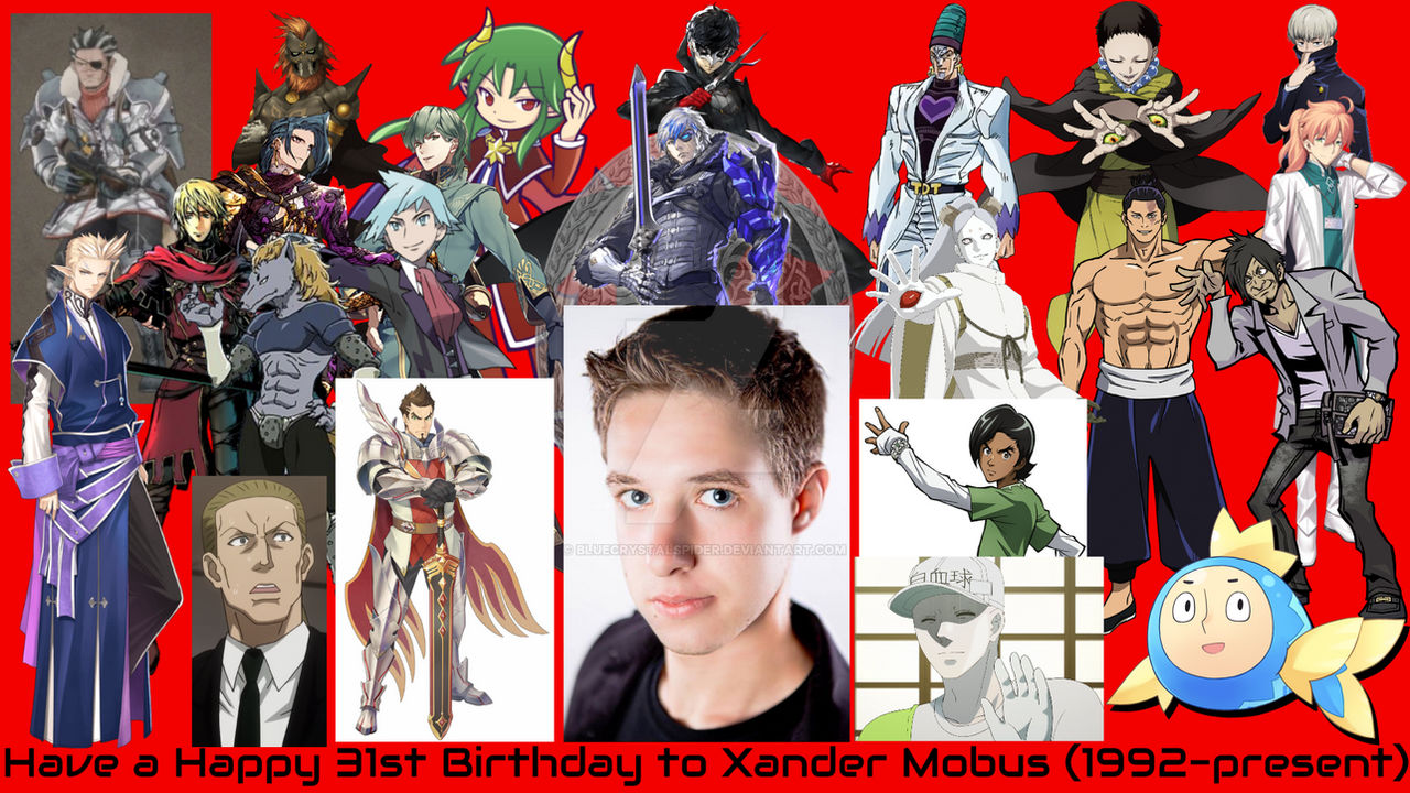 Have a Happy 31st Birthday to Xander Mobus by BlueCrystalSpider on ...